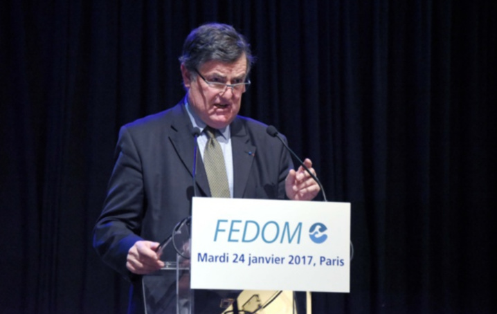 Jean-Pierre Philibert, président de la FEDOM, a présenté les voeux de l'organisme ce mardi à Paris