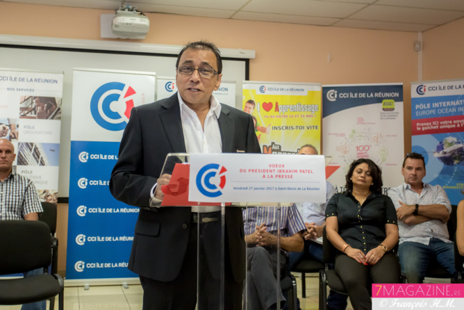 Ibrahim Patel, le président de la CCIR, a mis sur la table tous les chiffres de l'année