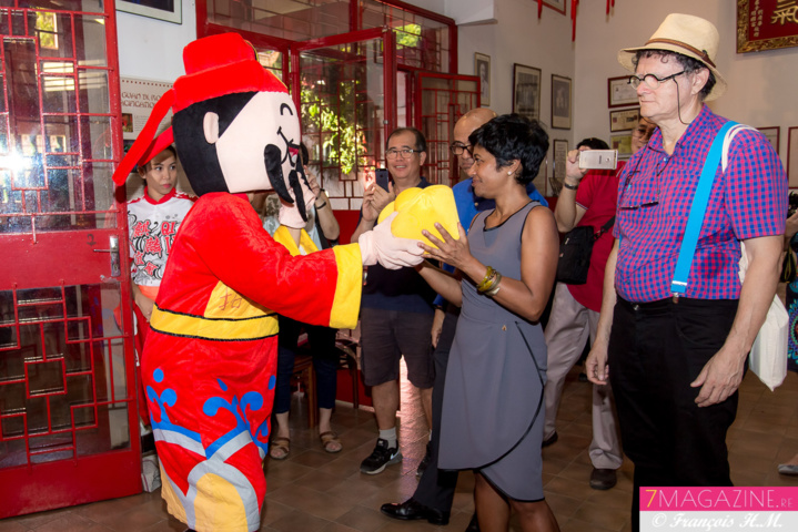 Ericka Bareigts et Didier Robert réunis pour le Nouvel An chinois Ericka Bareigts et Didier Robert réunis pour le Nouvel An chinois