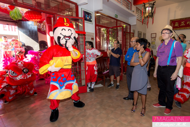 Ericka Bareigts et Didier Robert réunis pour le Nouvel An chinois Ericka Bareigts et Didier Robert réunis pour le Nouvel An chinois