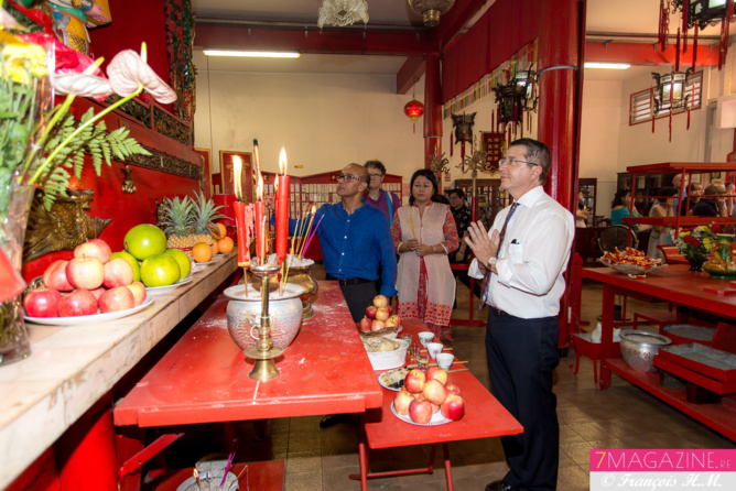 Ericka Bareigts et Didier Robert réunis pour le Nouvel An chinois