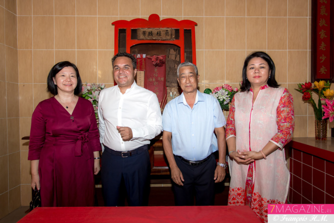 Ericka Bareigts et Didier Robert réunis pour le Nouvel An chinois