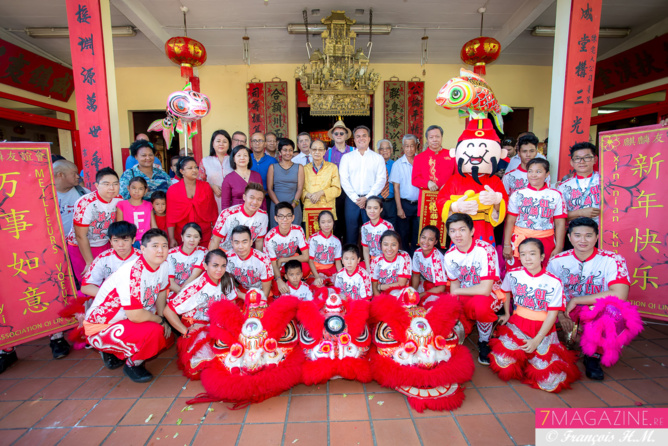 Ericka Bareigts et Didier Robert réunis pour le Nouvel An chinois Ericka Bareigts et Didier Robert réunis pour le Nouvel An chinois