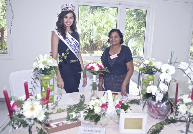 Avec la fleuriste Marie-Ange des Compos de Marie