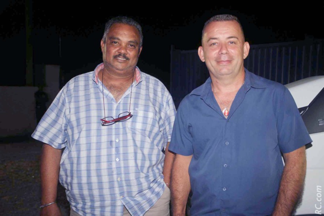 David Kichena de Groupement Kichena, et Patrice Mussard David Kichena de Groupement Kichena, et Patrice Mussard