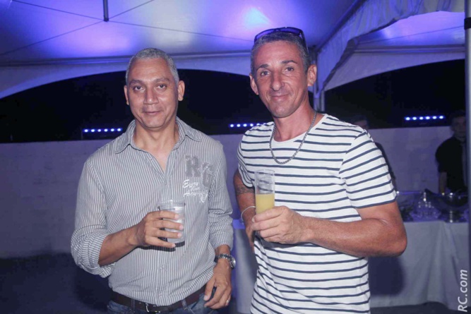 Mickaël Rje Luspot et Didier Fontaine de la GTOI Mickaël Rje Luspot et Didier Fontaine de la GTOI