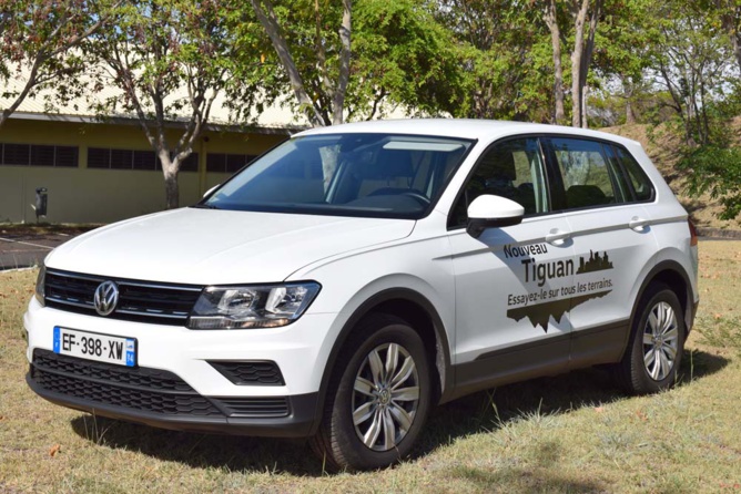 "Essayez-la sur tous les terrains" dit le slogan pour ce Tiguan nouvelle génération "Essayez-la sur tous les terrains" dit le slogan pour ce Tiguan nouvelle génération