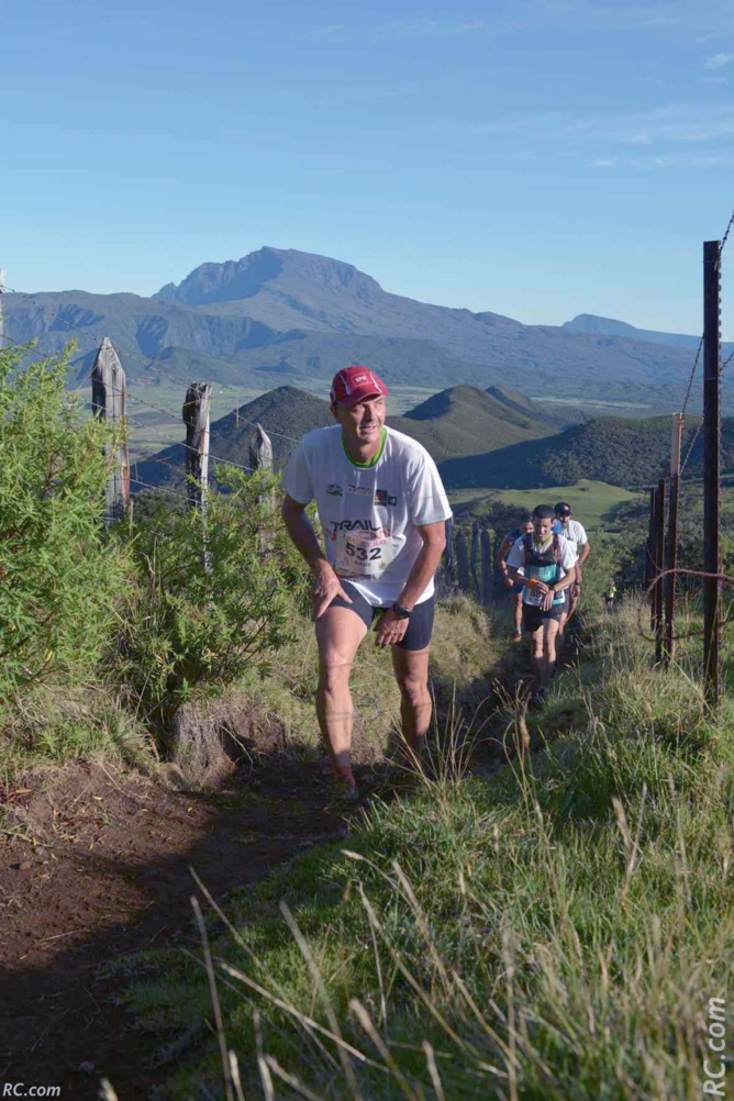 Des paysages magnifiques sur ce circuit de 21 km, avec vue sur le Piton des Neiges Des paysages magnifiques sur ce circuit de 21 km, avec vue sur le Piton des Neiges