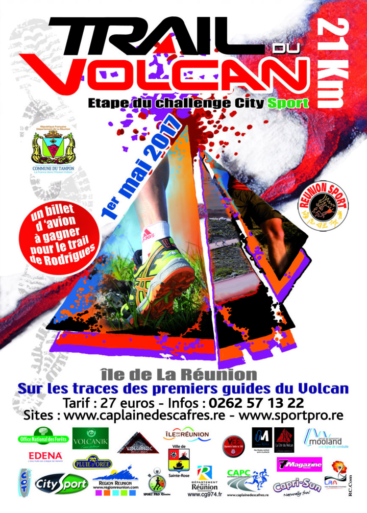 4ème Trail du Volcan : Réservez votre dossard au plus vite