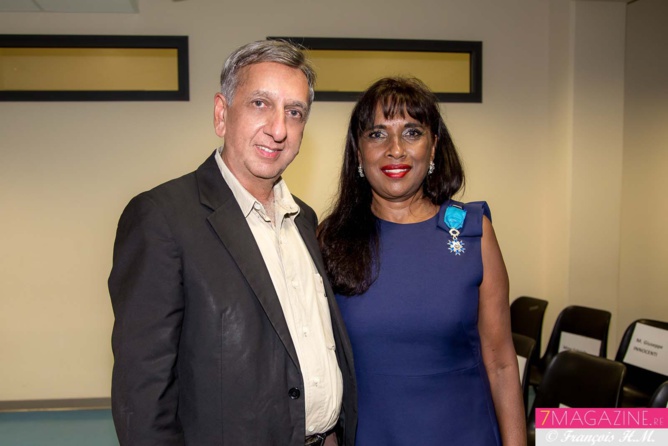 Aziz Patel et Ida Camalon Aziz Patel et Ida Camalon