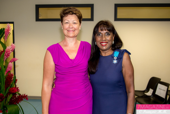 Sylviane Auffret et Ida Camalon Sylviane Auffret et Ida Camalon