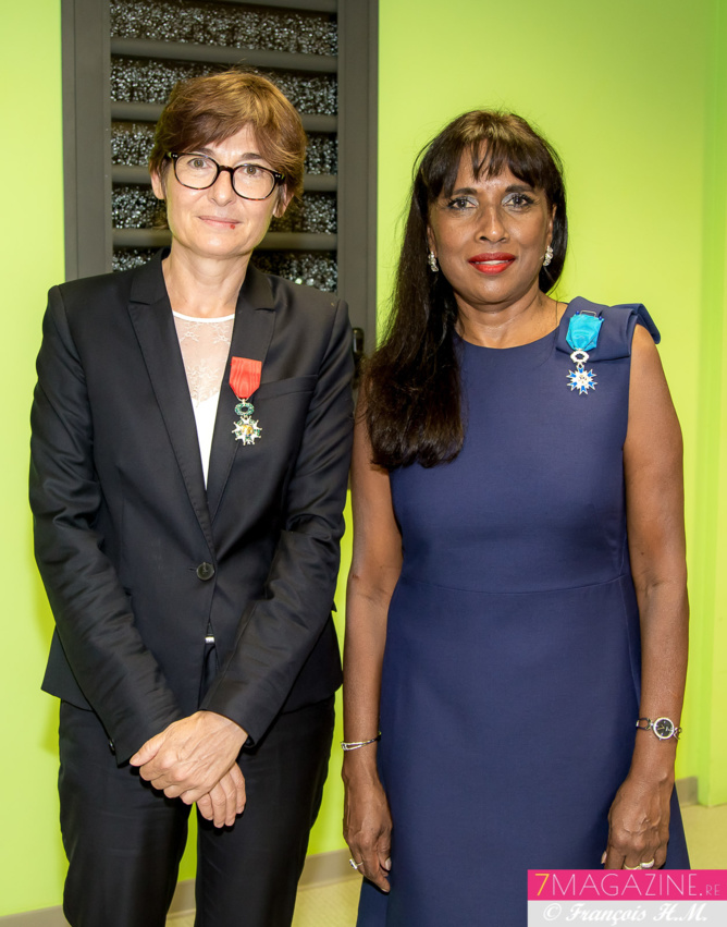 Christine Geoffroy et Ida Mag Camalon Christine Geoffroy et Ida Mag Camalon