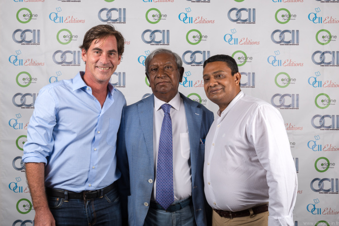 François Boullay, Jean-Paul Virapoullé et Olivier Bassan François Boullay, Jean-Paul Virapoullé et Olivier Bassan