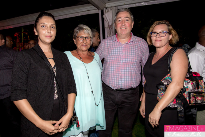 Claude Lasseigne, directeur général d’Edena, et des invitées Claude Lasseigne, directeur général d’Edena, et des invitées