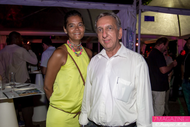 Valérie Rochecouste, Marketing manager Coca-Cola Islands and Mid Africa, et Aziz Patel Valérie Rochecouste, Marketing manager Coca-Cola Islands and Mid Africa, et Aziz Patel