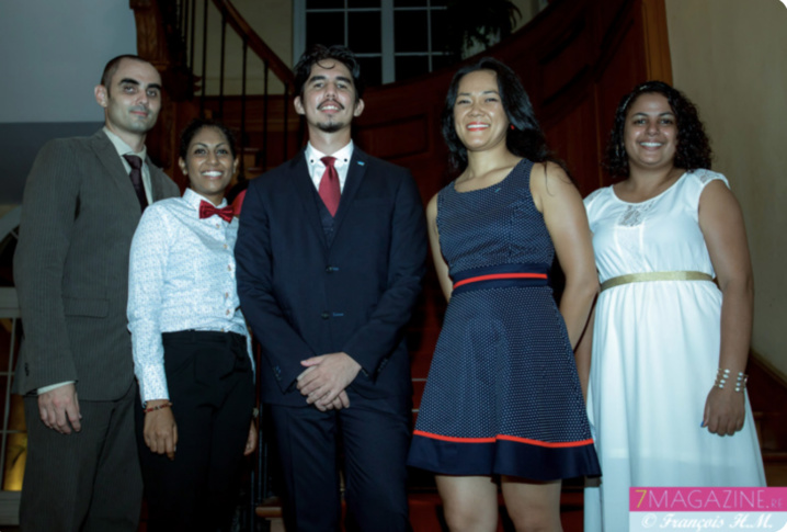 Olivier Bernard, Natacha Ramin, Jean-Max Boyer, Audrey Law Houing, et Leslie Barbin