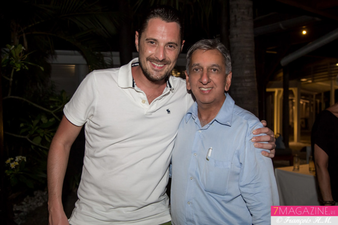 Vincent Cerutti et Aziz Patel Vincent Cerutti et Aziz Patel