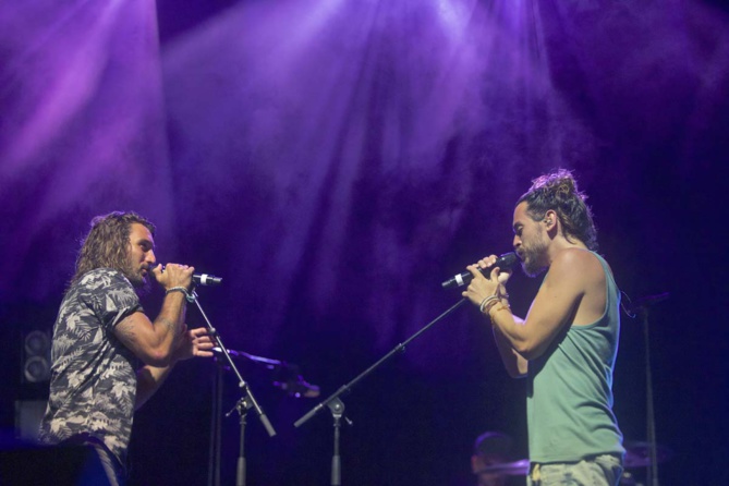 Fréro Delavega en concert à Saint-Denis: les photos Fréro Delavega en concert à Saint-Denis: les photos