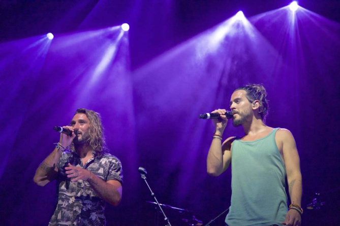 Fréro Delavega en concert à Saint-Denis: les photos Fréro Delavega en concert à Saint-Denis: les photos