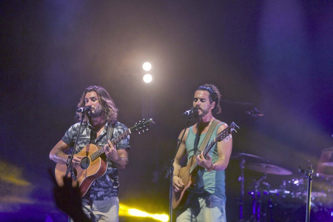 Fréro Delavega en concert à Saint-Denis: les photos Fréro Delavega en concert à Saint-Denis: les photos