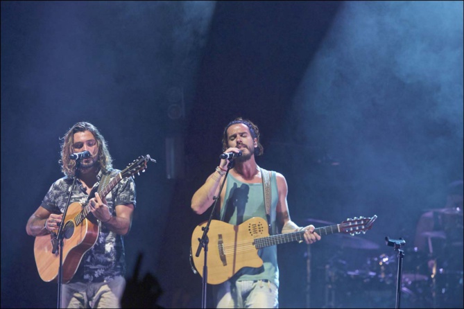 Fréro Delavega en concert à Saint-Denis: les photos Fréro Delavega en concert à Saint-Denis: les photos