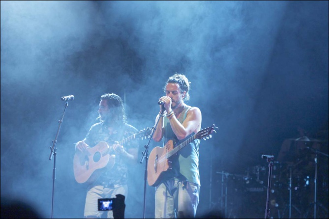 Fréro Delavega en concert à Saint-Denis: les photos Fréro Delavega en concert à Saint-Denis: les photos