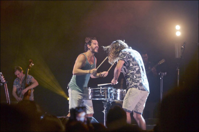 Fréro Delavega en concert à Saint-Denis: les photos Fréro Delavega en concert à Saint-Denis: les photos