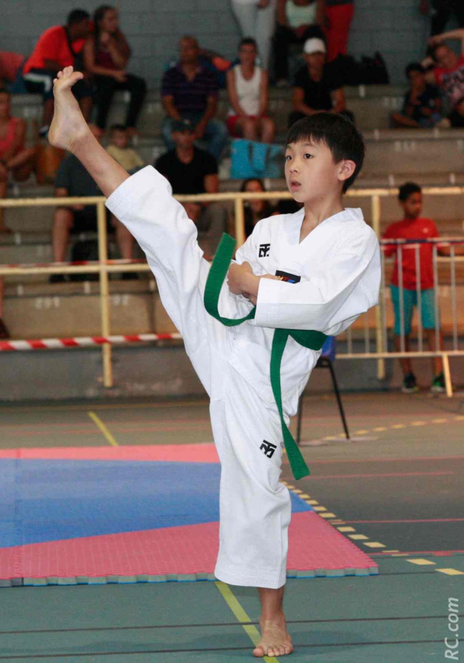 Olivier Ah-Pine, 1er chez les benjamins Olivier Ah-Pine, 1er chez les benjamins