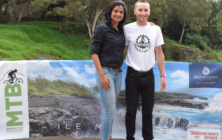Avec Arianne Bellepeau, la représentante de Beachcomber Maurice Avec Arianne Bellepeau, la représentante de Beachcomber Maurice