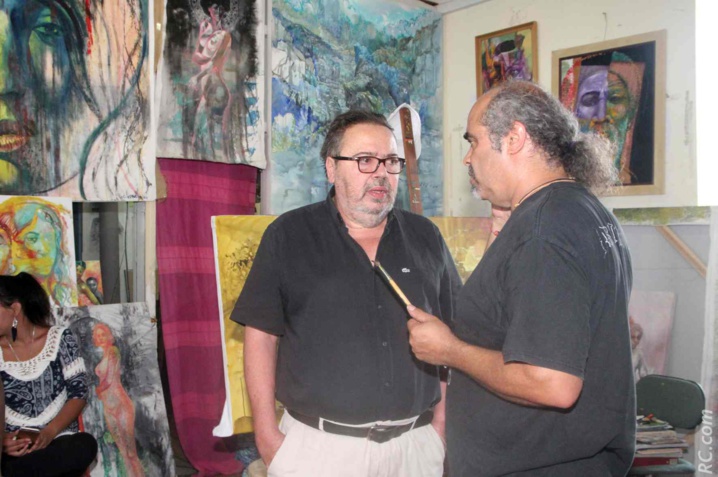 La galerie Charly Lesquelin est incontournable et reçoit de nombreux visiteurs