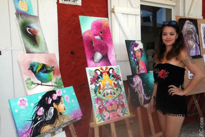 L'optimisme est de mise pour Hélène Charlot, et elle l'exprime bien à travers ses œuvres L'optimisme est de mise pour Hélène Charlot, et elle l'exprime bien à travers ses œuvres