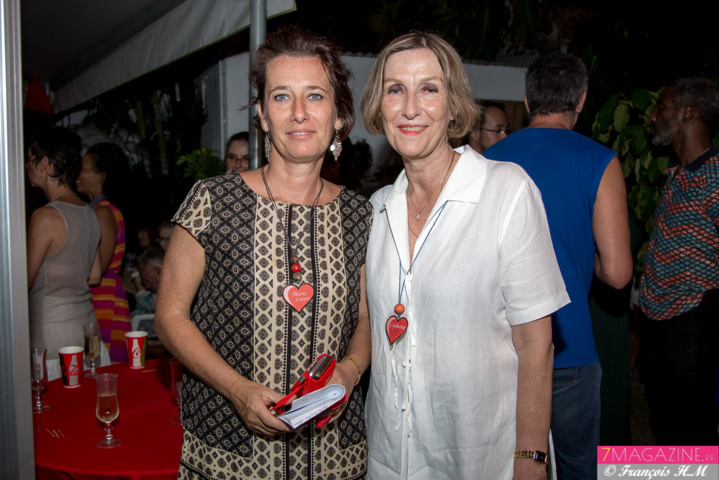 Marie-Laure Veyrat, chargée de communication, et la présidente Catherine Gaud Marie-Laure Veyrat, chargée de communication, et la présidente Catherine Gaud