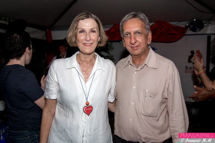 Catherine Gaud et Aziz Patel Catherine Gaud et Aziz Patel