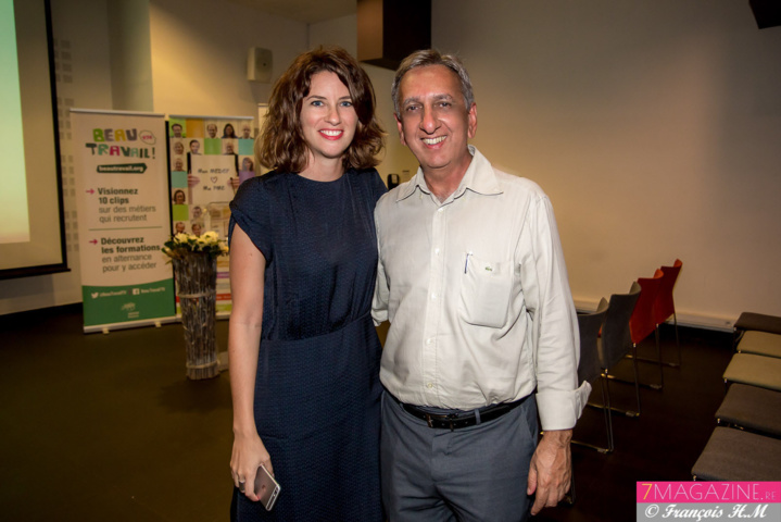 Pauline Boissimon et Aziz Patel Pauline Boissimon et Aziz Patel