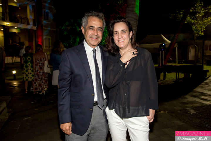 Bernard Vitry de la Caisse d'Epargne, et son épouse Bernard Vitry de la Caisse d'Epargne, et son épouse