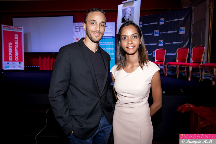 Nisma Utteemun, Prix Julie Mas 2017, et son associé Fabrice Alanoix Nisma Utteemun, Prix Julie Mas 2017, et son associé Fabrice Alanoix