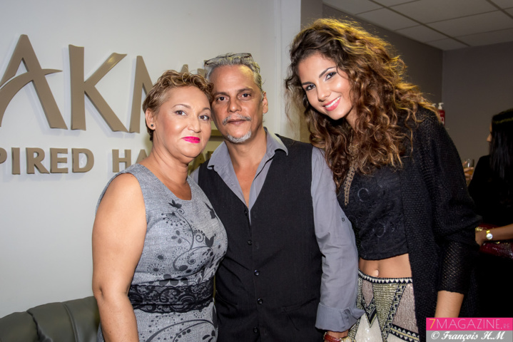 Dominique et Félix Manent avec Marie Payet Dominique et Félix Manent avec Marie Payet