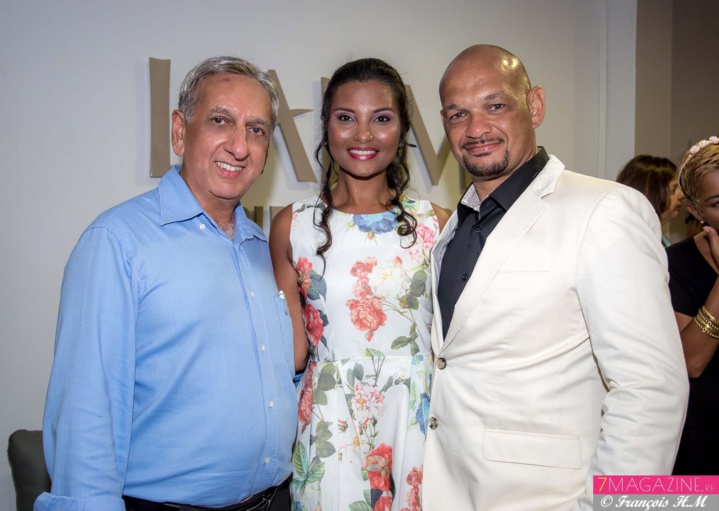 Aziz Patel, Florence Cataye et Pierre Nice Aziz Patel, Florence Cataye et Pierre Nice