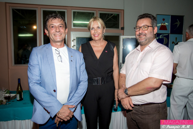 Jean-Luc Schneider, Eve Lyne et Hervé Charlanes Jean-Luc Schneider, Eve Lyne et Hervé Charlanes
