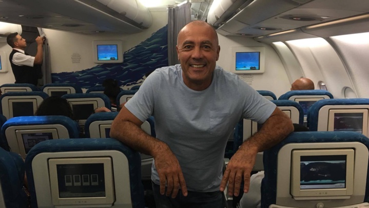 Dominique Barret en route vers l'Australie Dominique Barret en route vers l'Australie