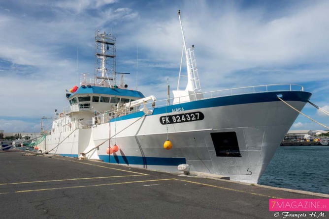 L'Albius, bateau de la Sapmer