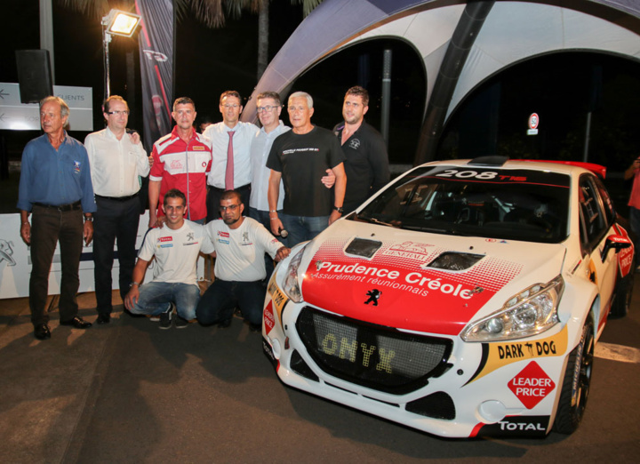 Les pilotes et les partenaires de la 208 T16 Les pilotes et les partenaires de la 208 T16