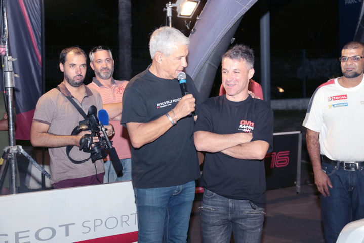 François Caillé et Pascal Enjolras (le fils de Michel)