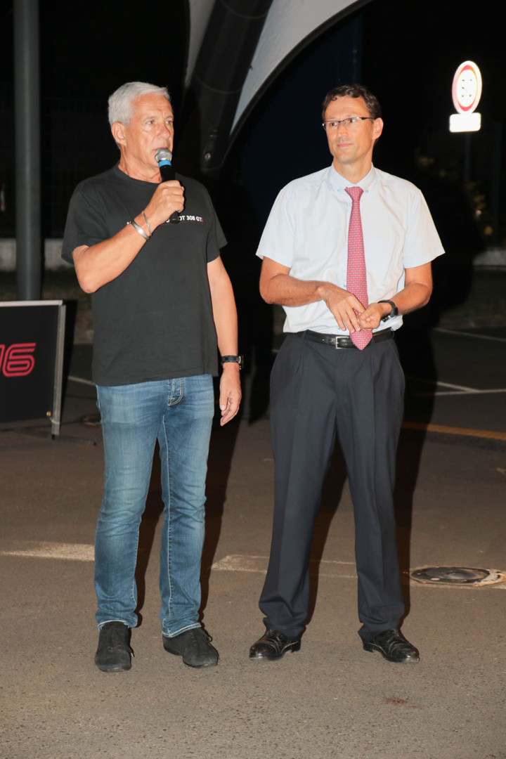 François Caillé et Marc Bergeretti, directeur général de Peugeot François Caillé et Marc Bergeretti, directeur général de Peugeot