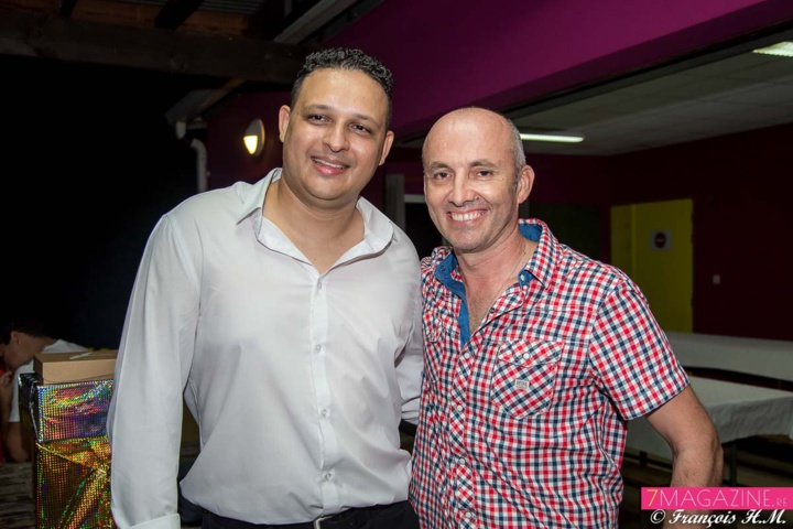 Johan Guillou et l'adjudant Aymeric Philippot, de la brigade de Saint-Leu Johan Guillou et l'adjudant Aymeric Philippot, de la brigade de Saint-Leu