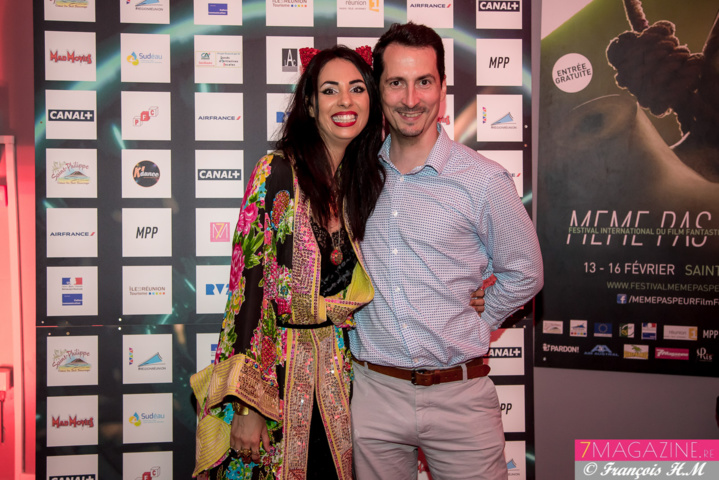 Aurélia Mengin et Erwan Edern, directeur des Partenariats à Air France Réunion Aurélia Mengin et Erwan Edern, directeur des Partenariats à Air France Réunion