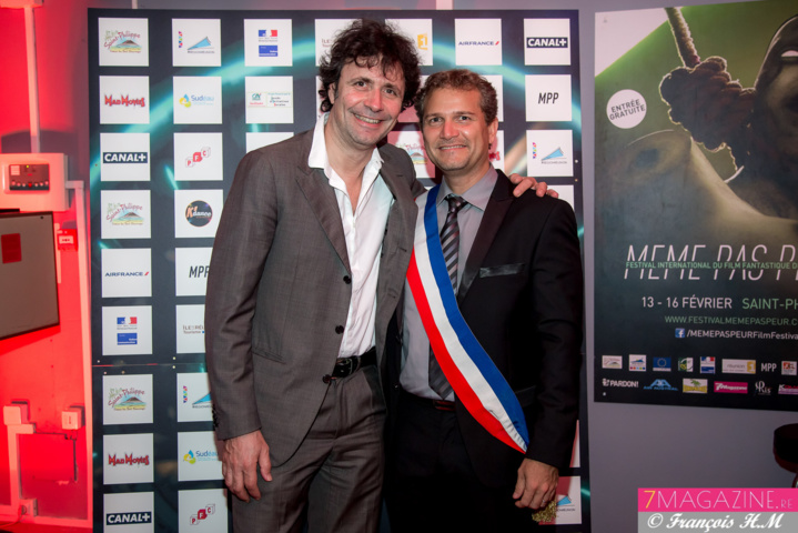 Christophe Carrière, journaliste de l'Express et Studio Ciné Live, et Olivier Rivière Christophe Carrière, journaliste de l'Express et Studio Ciné Live, et Olivier Rivière