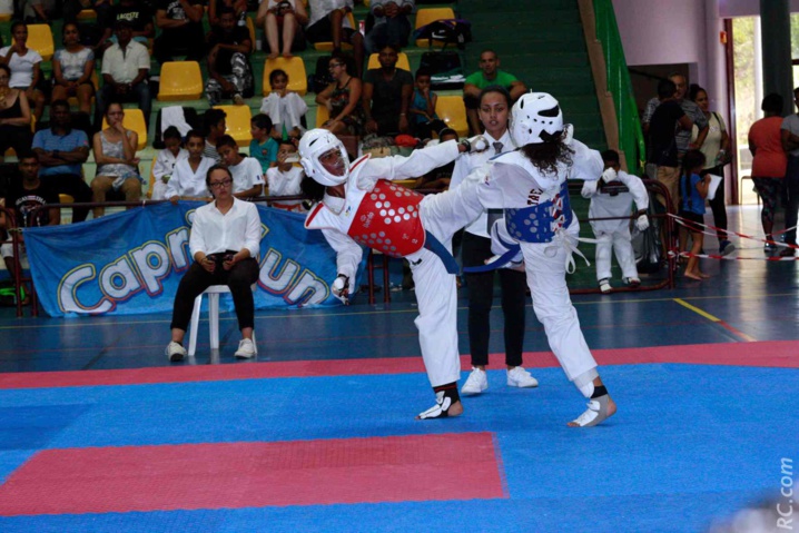 Manon Camatchy (plastron rouge) dans ses œuvres Manon Camatchy (plastron rouge) dans ses œuvres