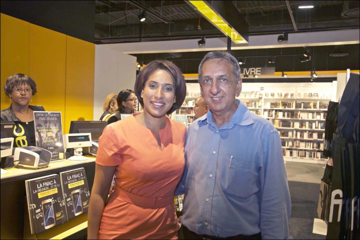 Stéphanie Filaumart, du groupe LM, et Aziz Patel Stéphanie Filaumart, du groupe LM, et Aziz Patel