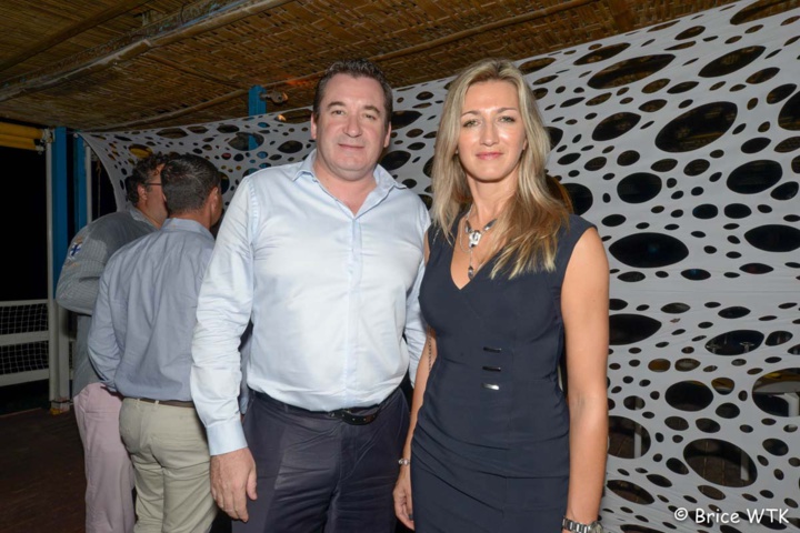 Pascal Turonnet, directeur du Créolia (groupe Exsel) et son épouse Virginie Pascal Turonnet, directeur du Créolia (groupe Exsel) et son épouse Virginie